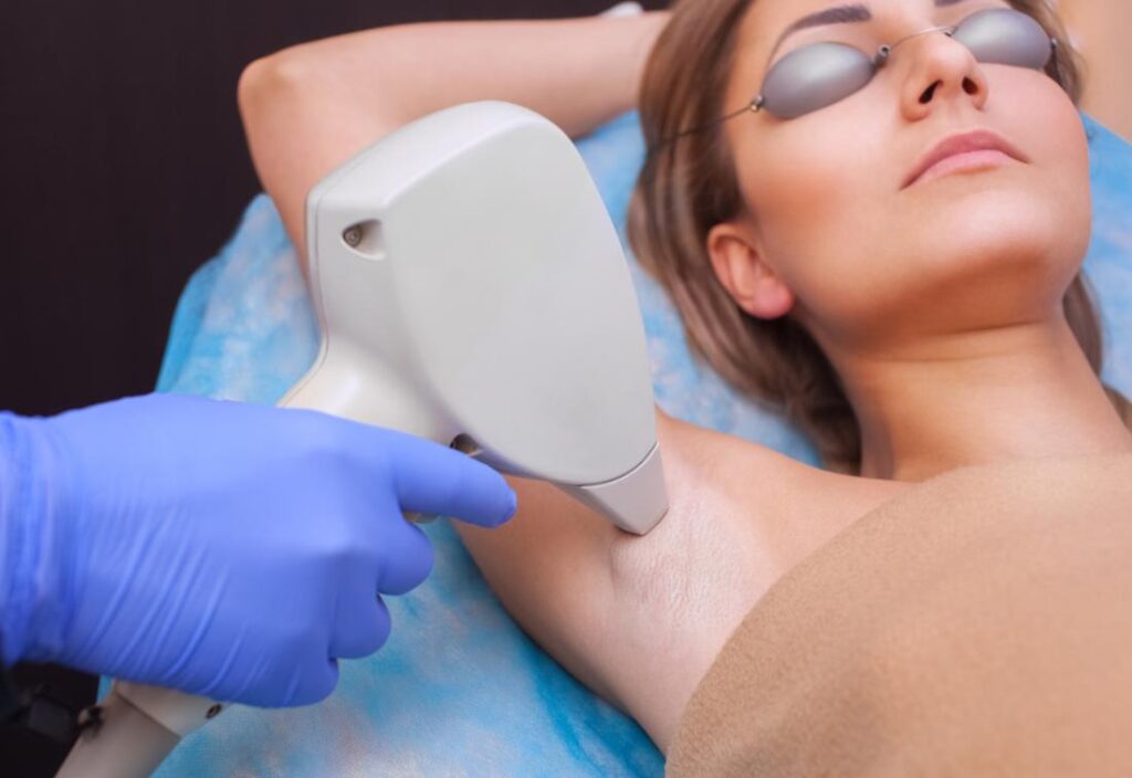 ""Laser Hair Removal Treatment""